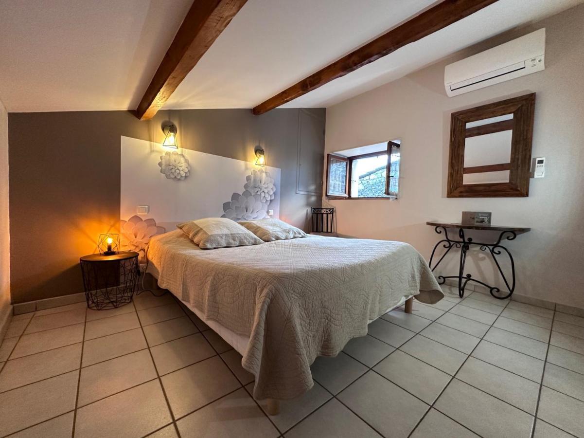 Chambres D'Hotes Les Clapas Chauzon Exterior foto
